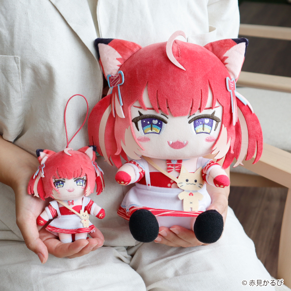 大人気VTuber『赤見かるび』のプライズがGiGOグループのお店限定で登場