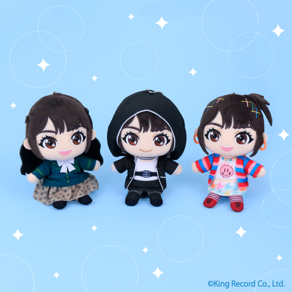 GiGO限定】 水樹奈々 ぬいぷりけおすわり 全3種コンプリートセット