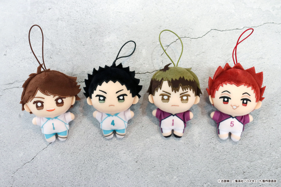 大人気アニメ「ハイキュー‼」の、ぬいぷりけmini2がプライズで登場