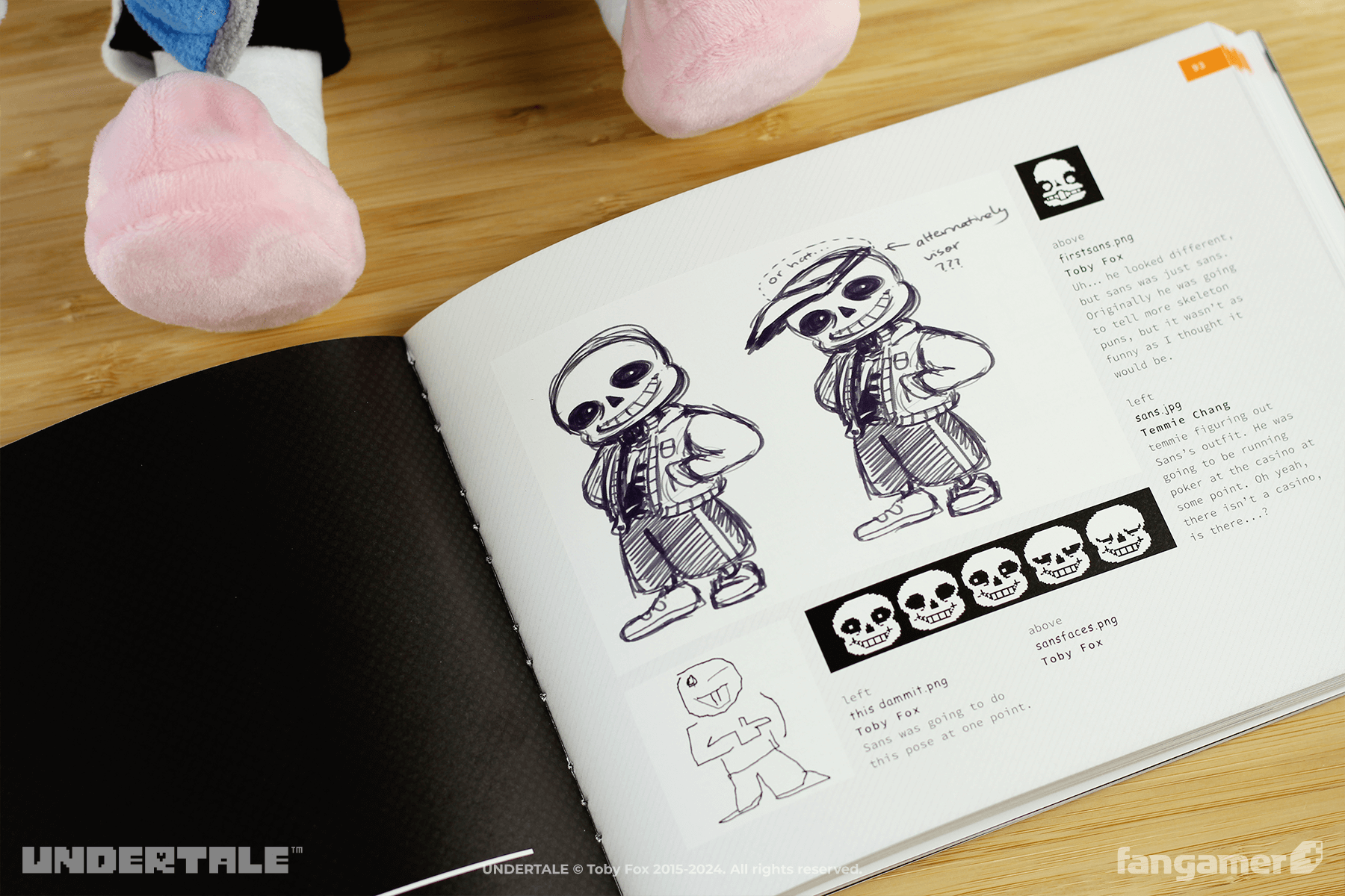 UNDERTALE Art Book - Fangamer