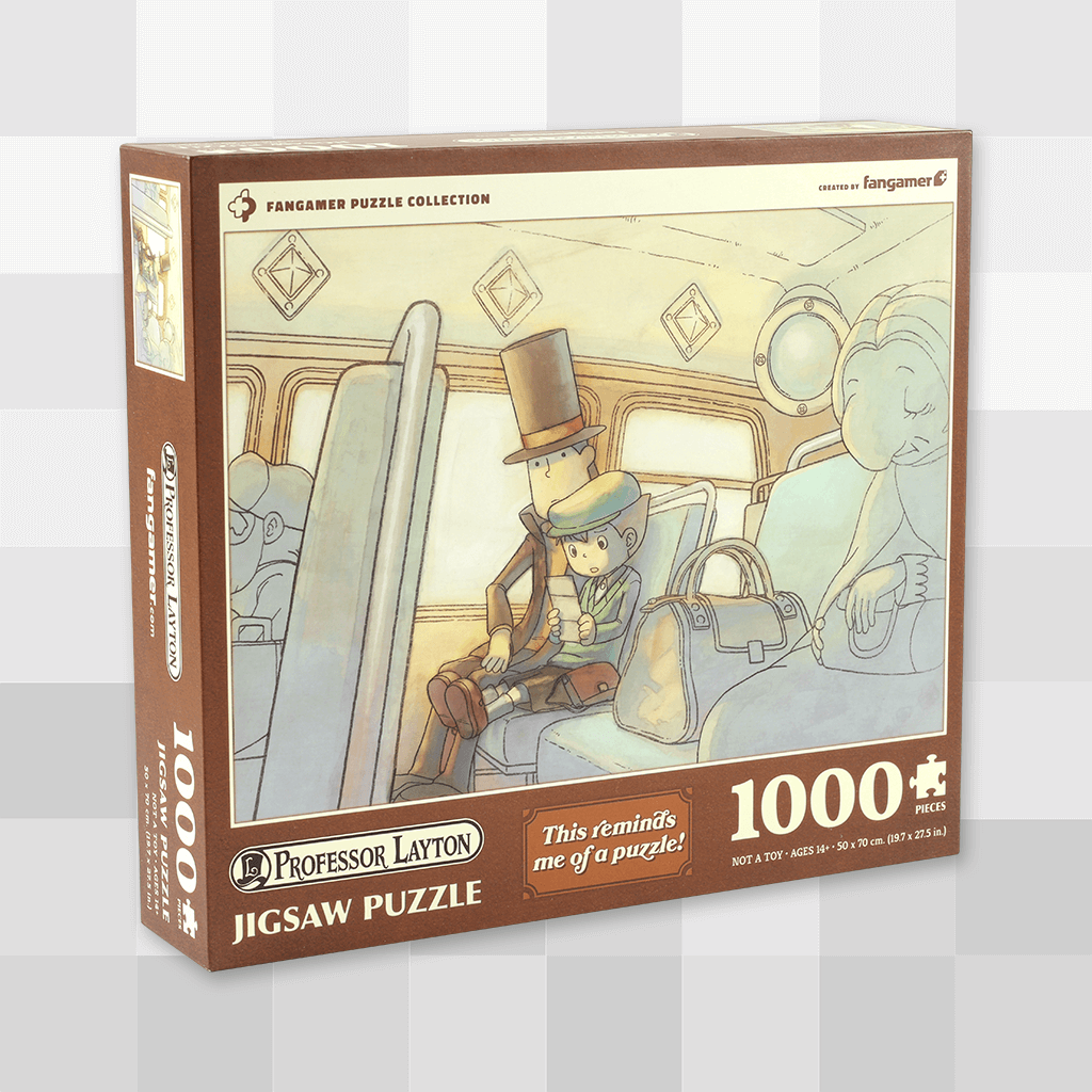 レイトン教授」－ レイトン教授 ジグソーパズル - Fangamer Japan