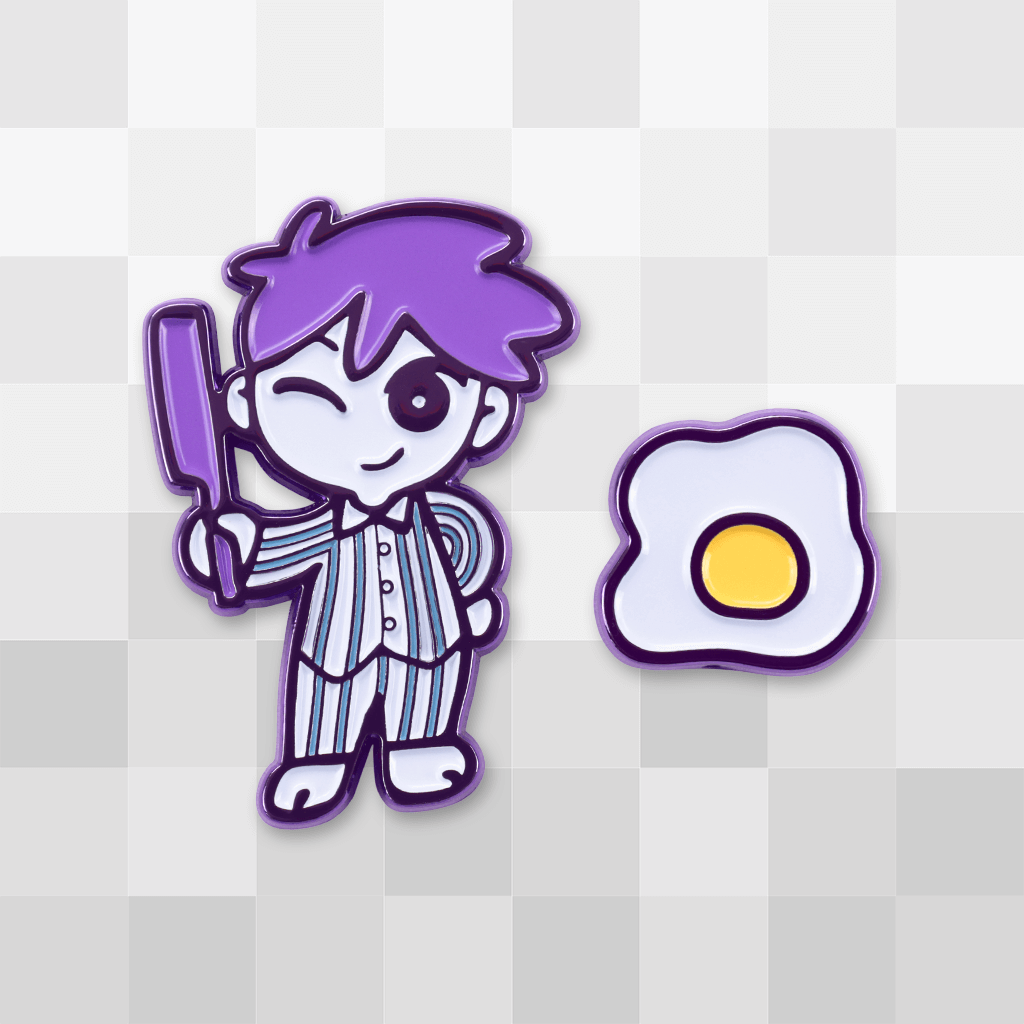 OMORI」－ キャラクターピンバッジセット ヒロ - Fangamer Japan