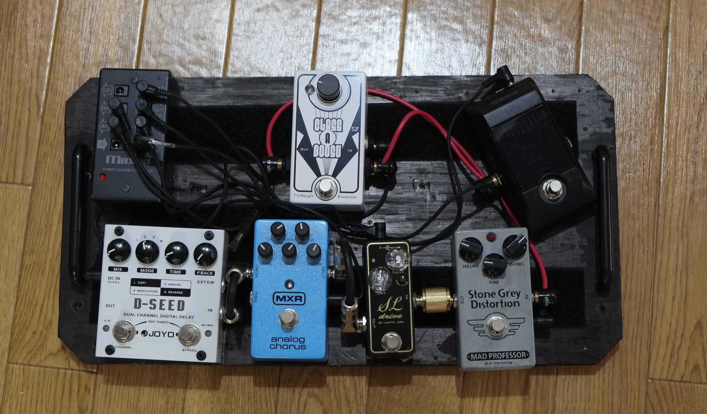 自作ペダルボード・中身紹介 〜歪みから空間系まで│FANTASTIA