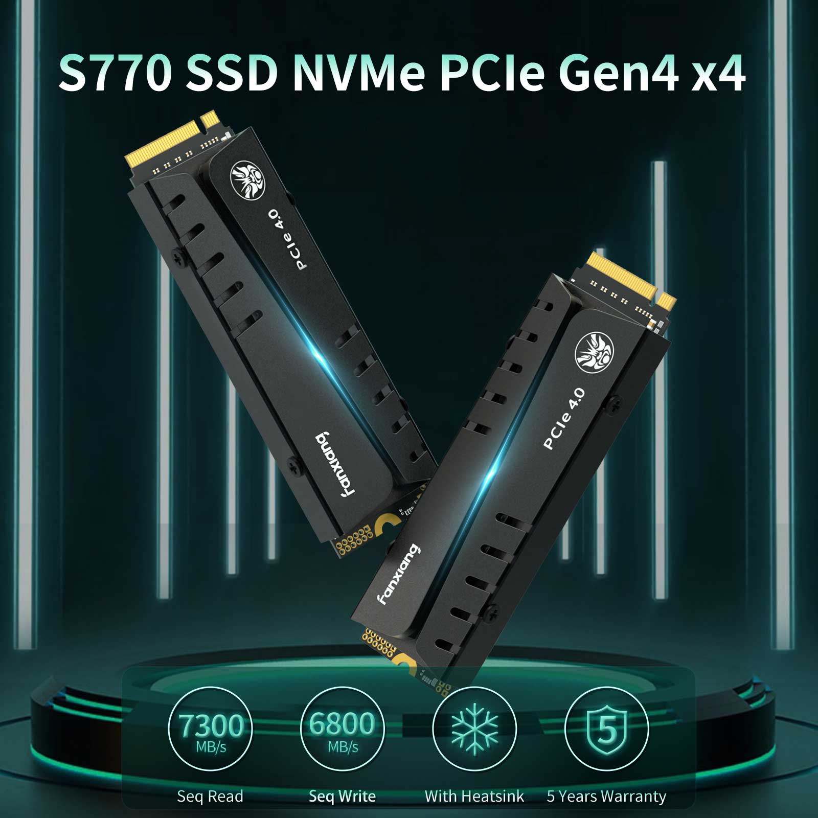 FanXiang S770 SSD: PCIe 4.0 NVMe High Speed