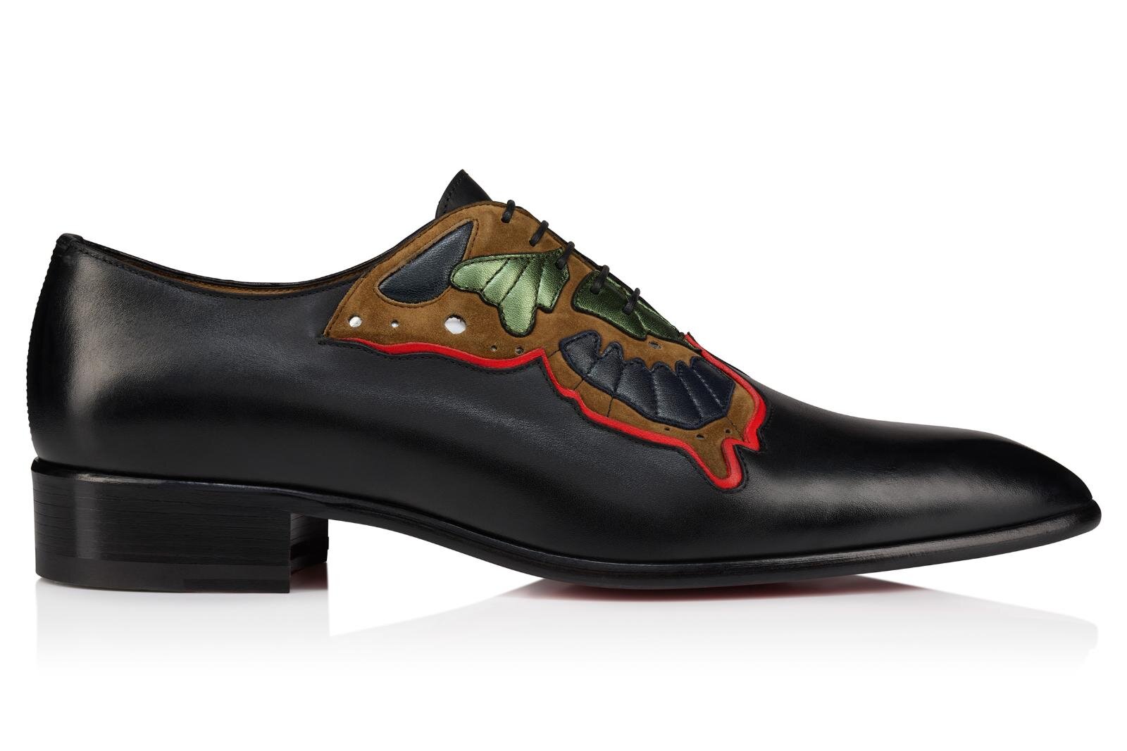 クリスチャン ルブタン26年春メンズシューズ、“蝶モチーフ”のレザー