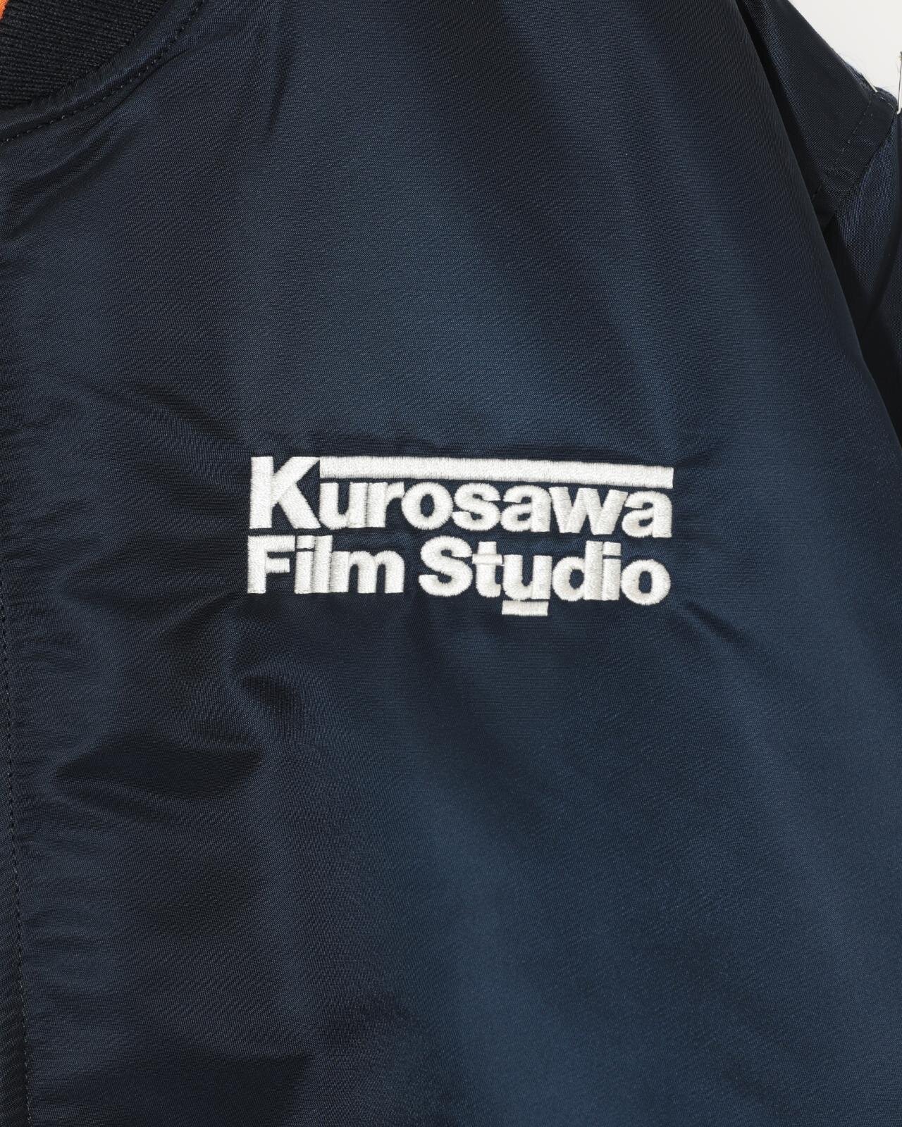 アンダーカバー×黒澤フィルムスタジオ、“ユニフォーム”風ロゴのMA-1