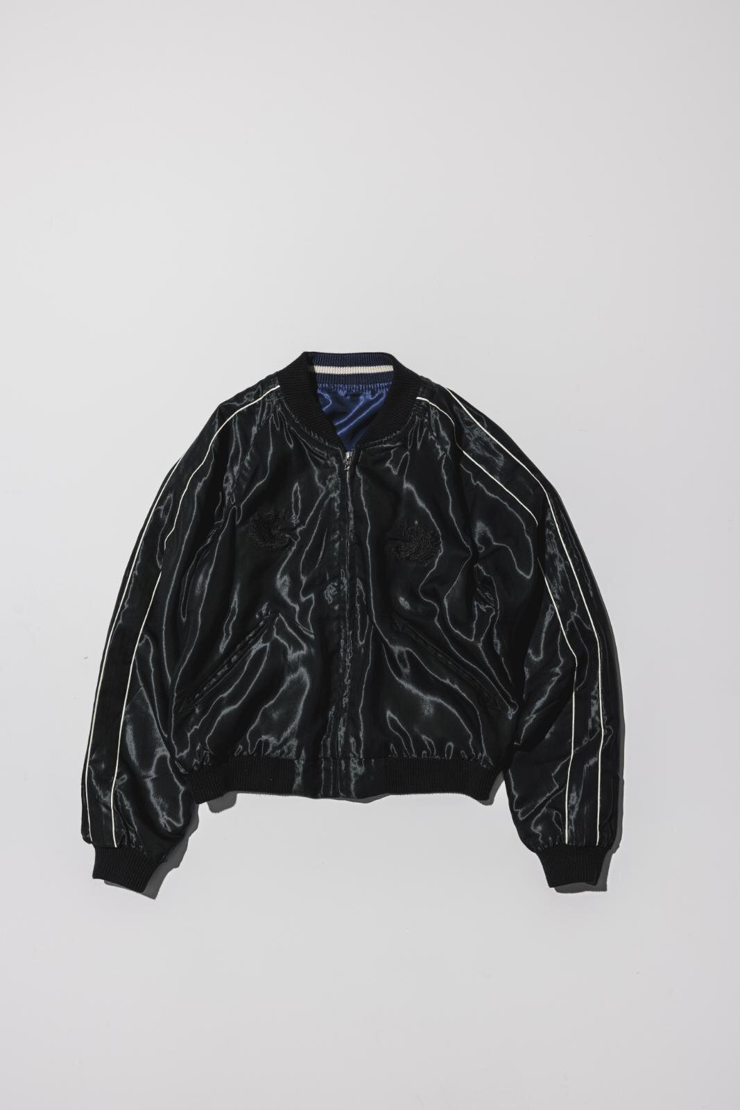 テーラー東洋×ビームス ボーイのスカジャン、背中の“虎”刺繍を50％縮小