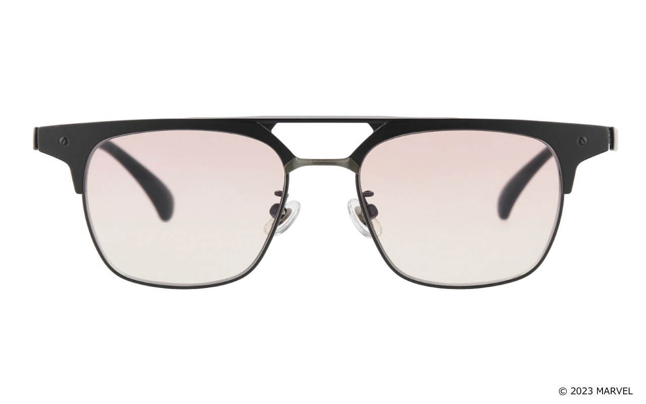 Zoffからマーベル『アイアンマン』テーマのアイウェア、メタリックな
