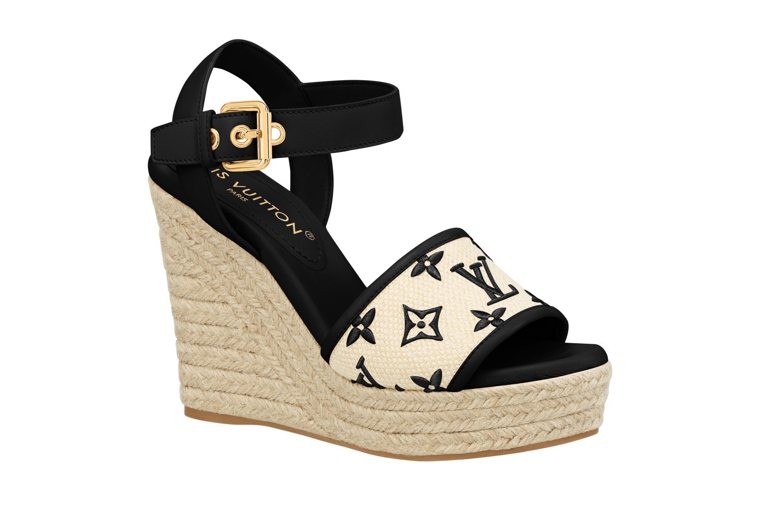 ルイ・ヴィトン新作シューズ、“モノグラム・パターン”の厚底サンダル