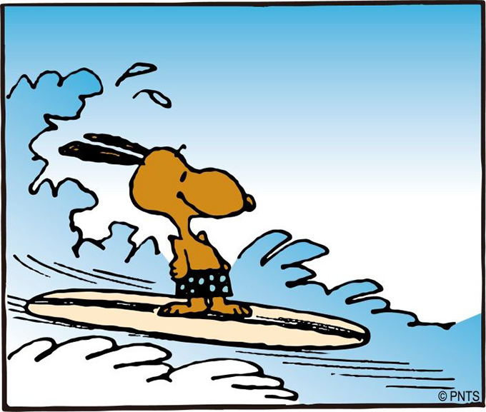 スヌーピーが日焼け！サンオイルやTシャツなど夏らしいアイテム登場