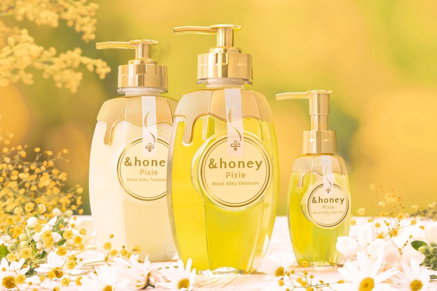 アンドハニーの新ヘアケア「ピクシー」“パサつき・猫っ毛ケア”に特化