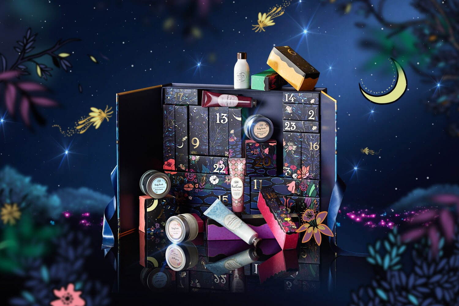 SABON23年クリスマスコフレ第3弾、人気アイテム24品入り“まるでアート