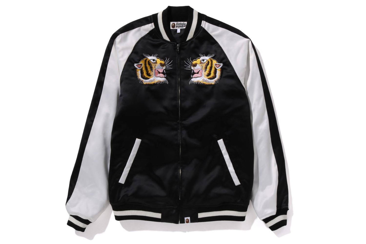 ア ベイシング エイプの日本限定スーベニアジャケット、エイプ ヘッド