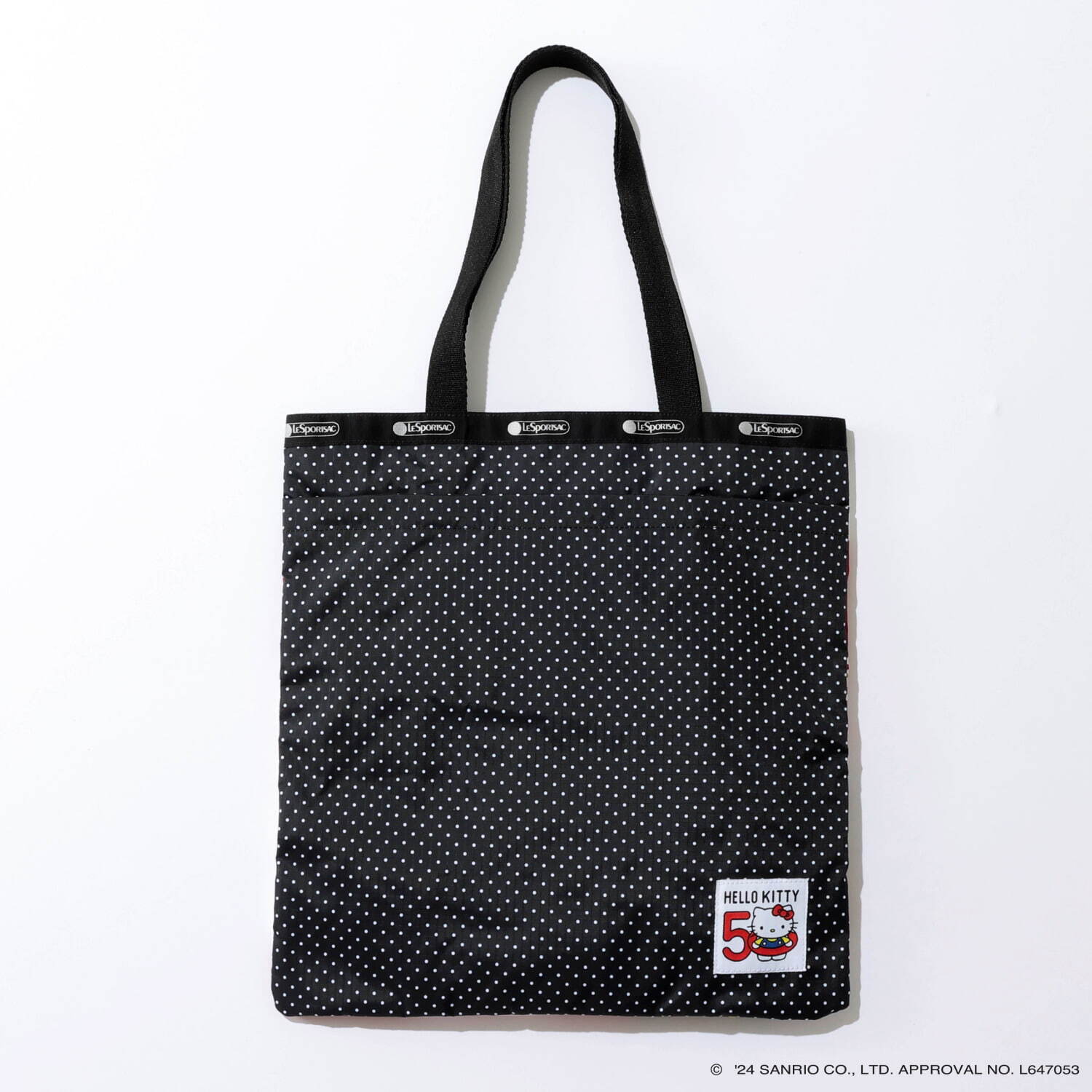 レスポートサック「ハローキティ」コラボ、“立体リボン付き”フェイス