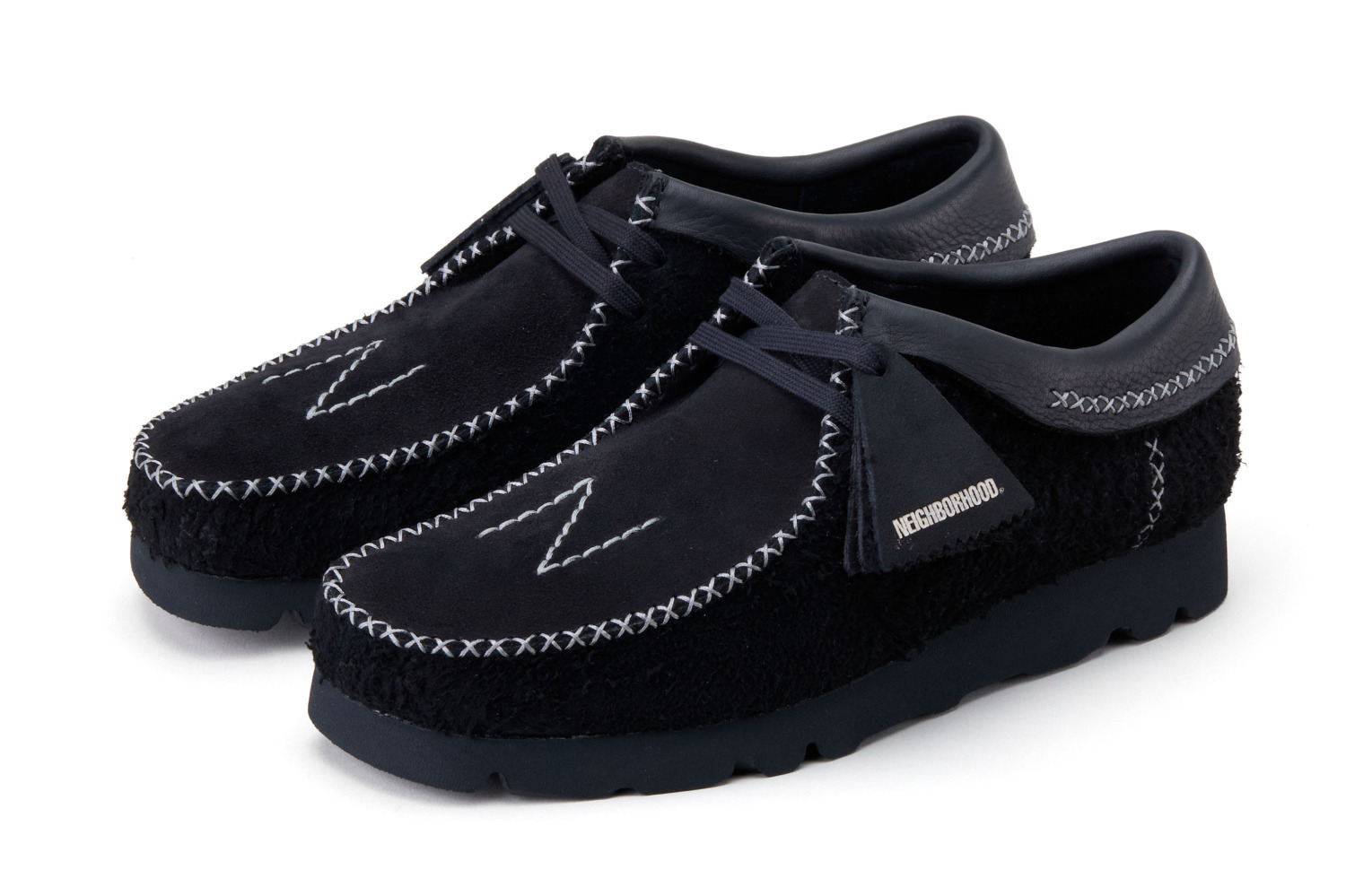 クラークス オリジナルズ×ネイバーフッド「ワラビー」シューズ