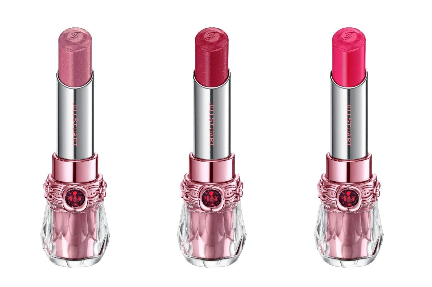 ジルスチュアート24年クリスマスコスメ、“ベリーパフェ”着想の限定