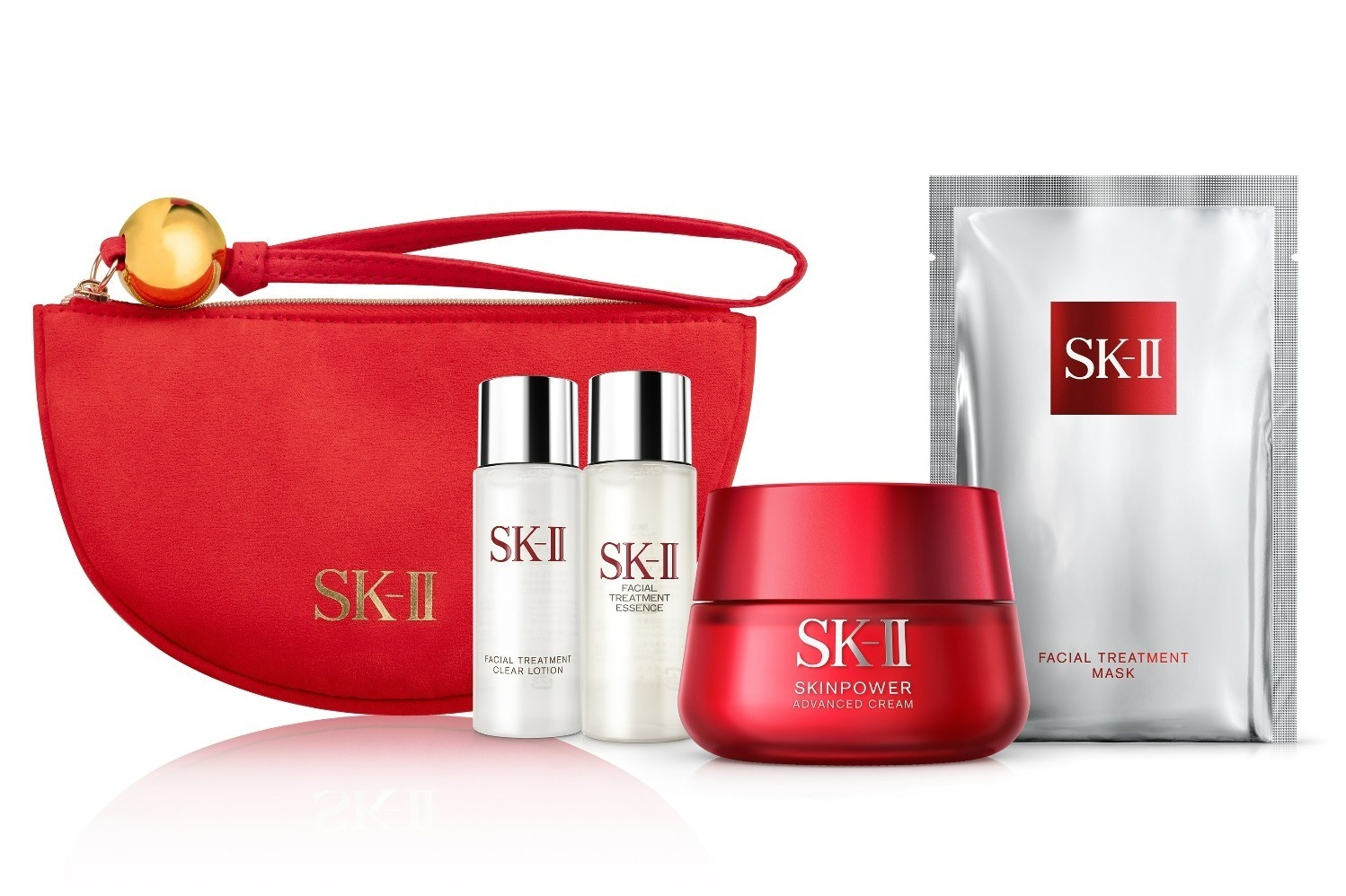 SK-II24年クリスマスコフレ第2弾、人気クリーム主役“つるん肌”叶う
