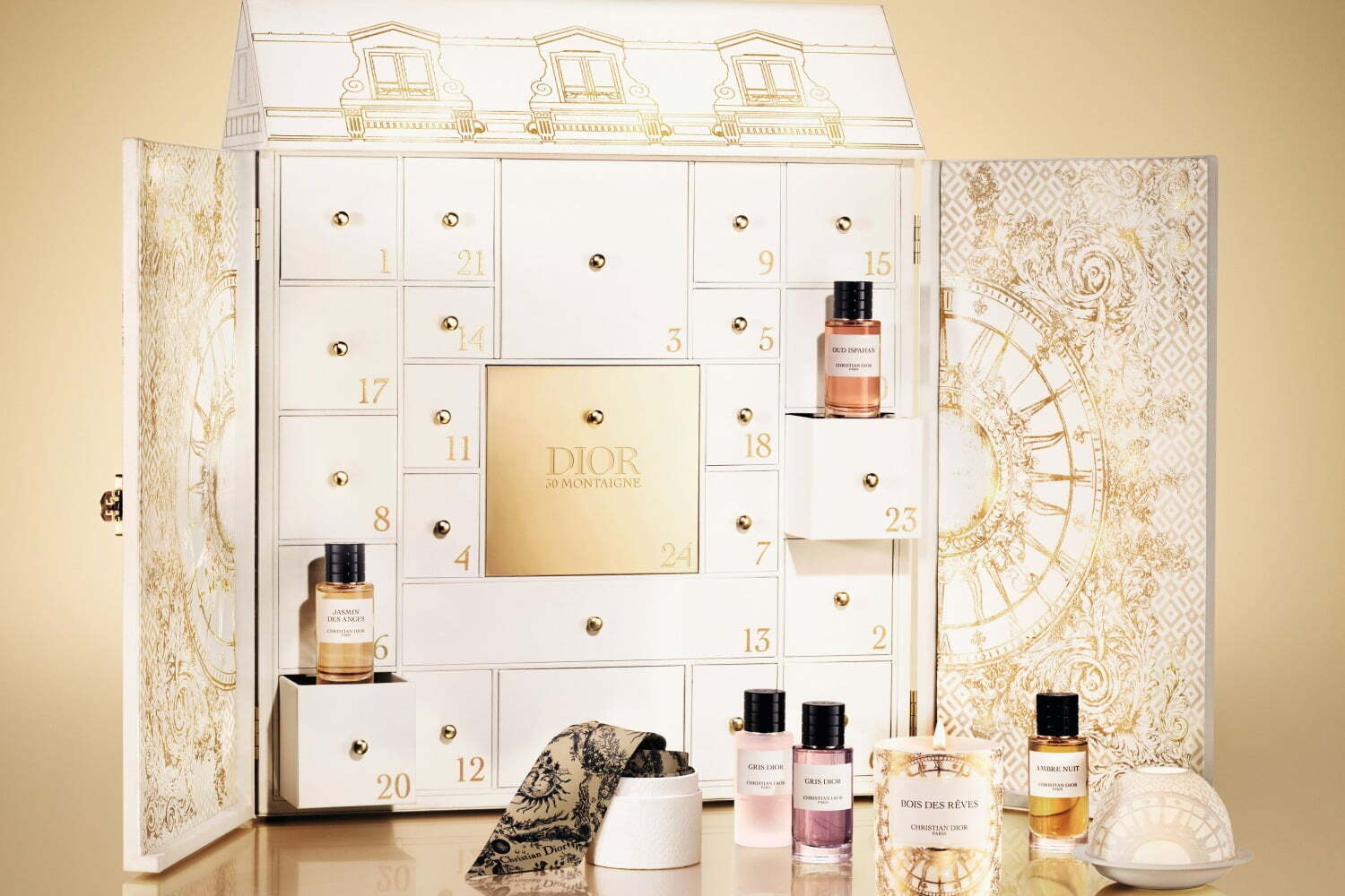 メゾン クリスチャン ディオール24年クリスマスコフレ、“ブティック型