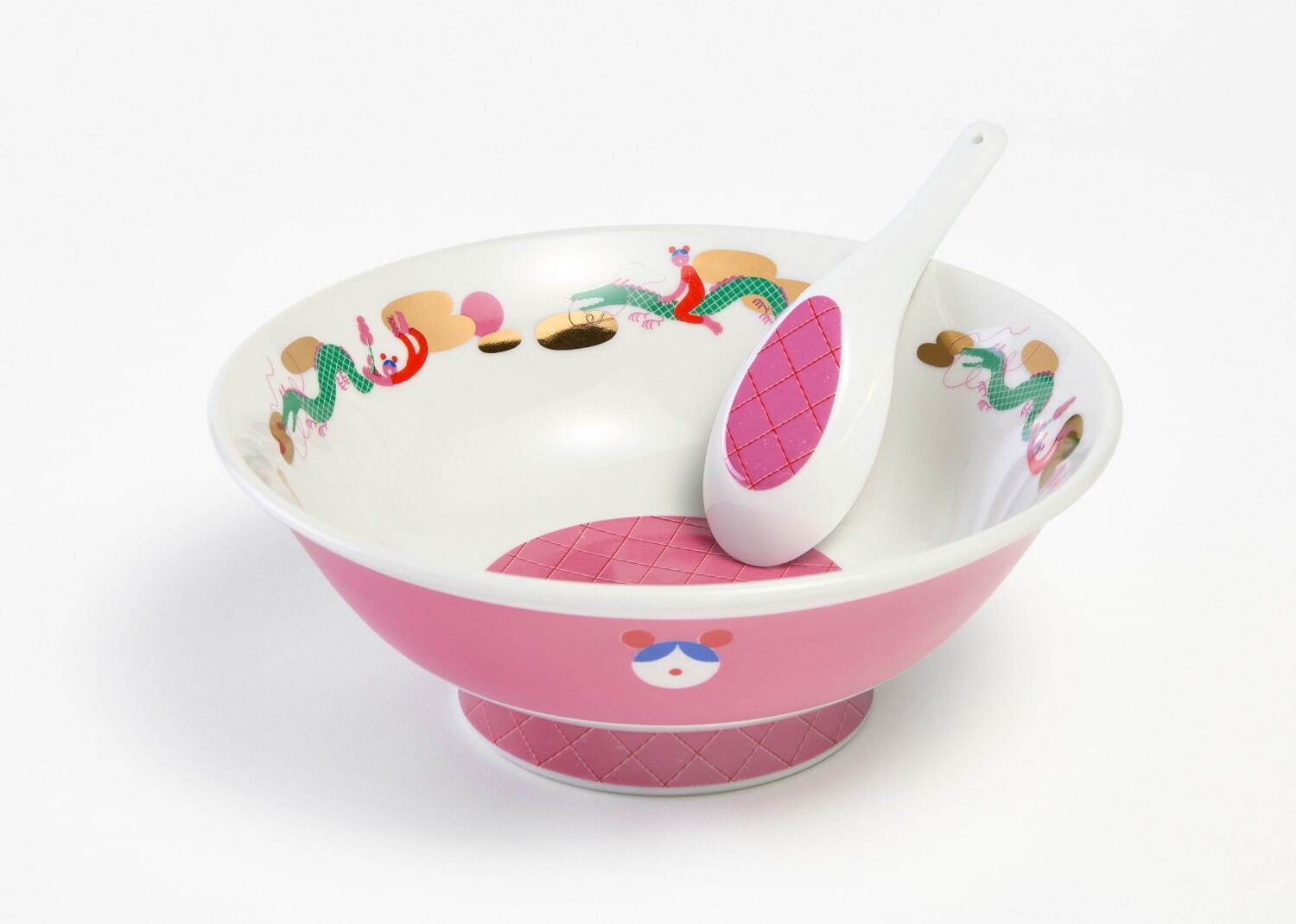 美濃焼“どんぶり”の企画展「ラーメンどんぶり展」ヒグチユウコや横尾