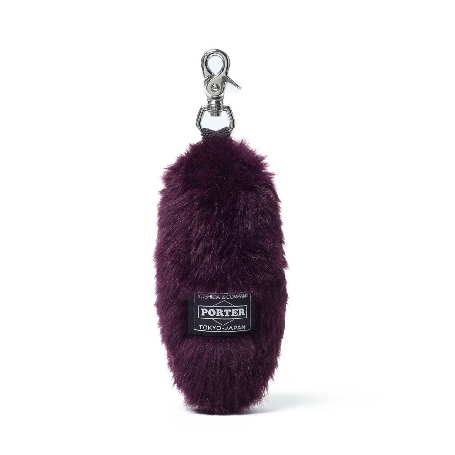 ポーター“ふわふわのしっぽ”キーチャーム「ブルーム」、ピンクや