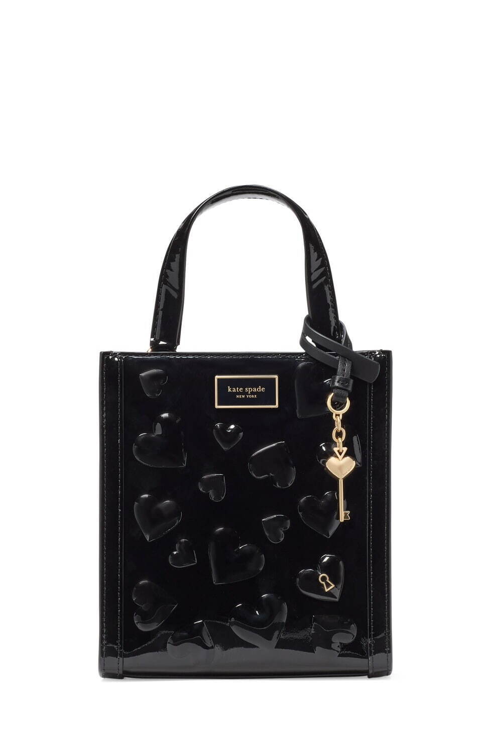 ケイト・スペード25年バレンタイン、ふわふわファーの“ハート型”トート