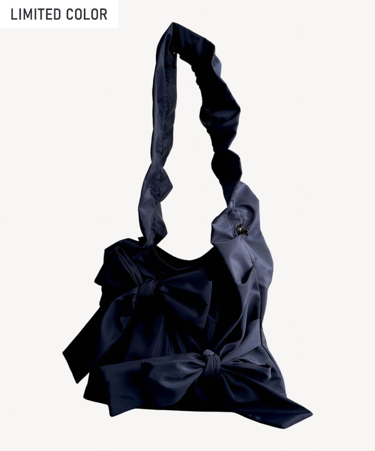 ミュベール×アウトドアプロダクツの「リボンバッグ」結べるリボンや