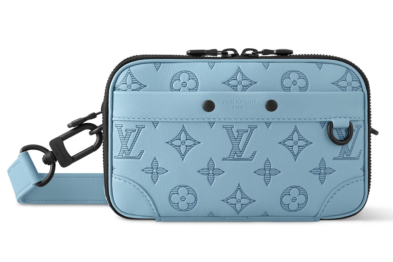 ルイ・ヴィトンのメンズレザーバッグ、エンボス加工の“凹凸モノグラム