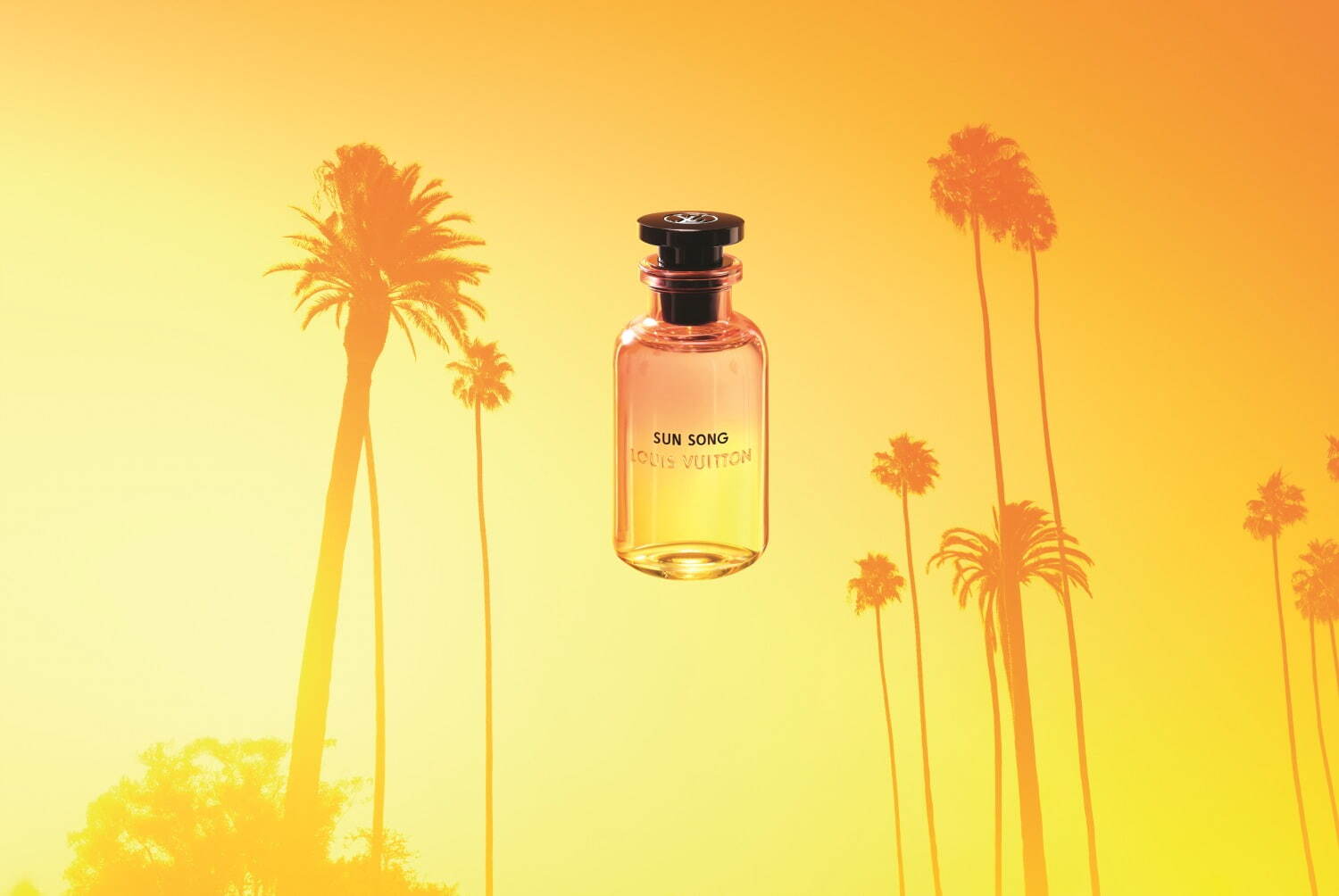 ルイ・ヴィトン「夏の太陽」着想新作フレグランス、陽光グラデカラー