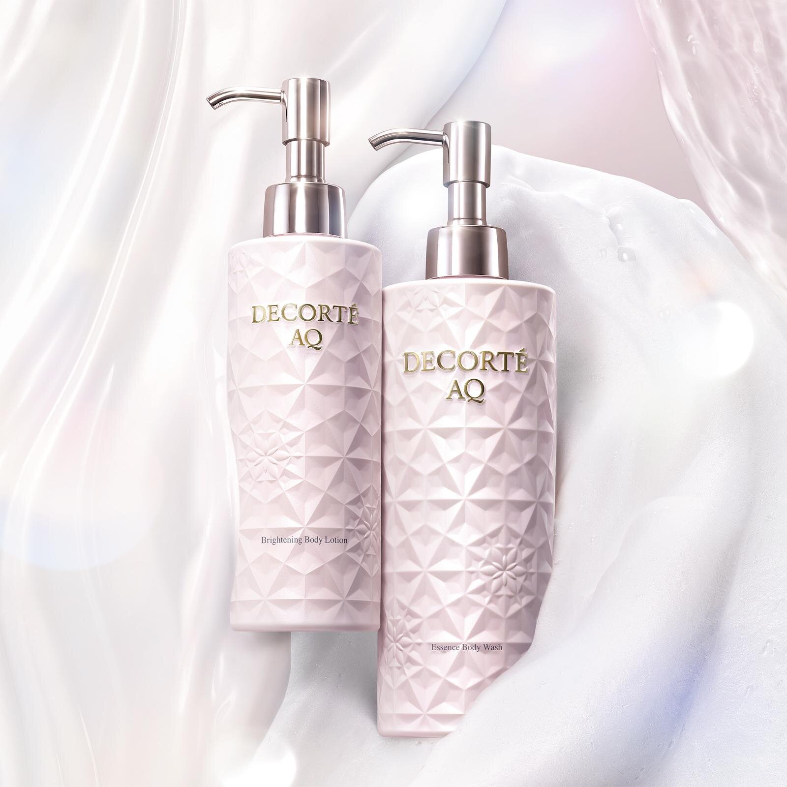 コスメデコルテ最高級「AQ」25年秋、“美容液で洗う”贅沢泡ボディ
