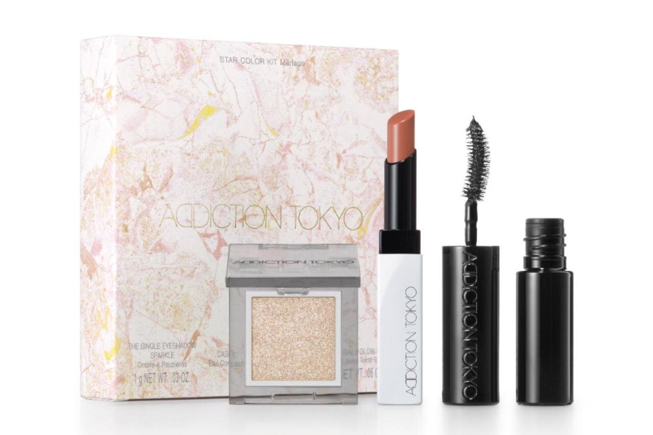 アディクション25年クリスマスコフレ、“パープルorゴールド”のアイ