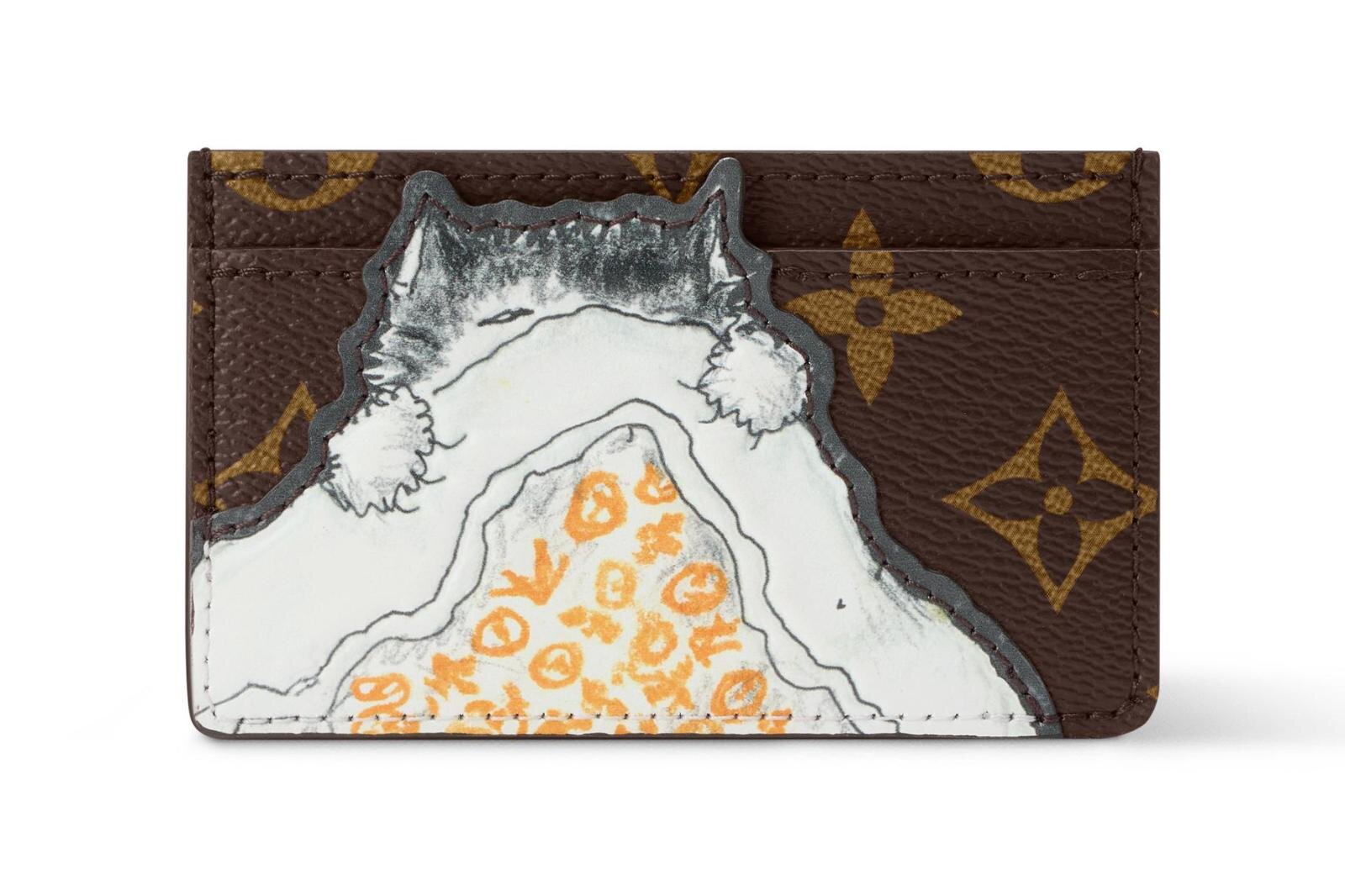 ルイ・ヴィトン、手描き風“猫”モチーフのモノグラムショルダーバッグ