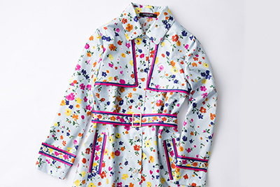 レオナールからカラフルな花柄レイングッズ発売 - トレンチレイン