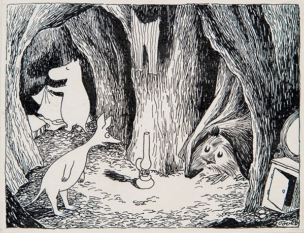ムーミン展」静岡県立美術館で - ムーミン小説の原画やスケッチなど約