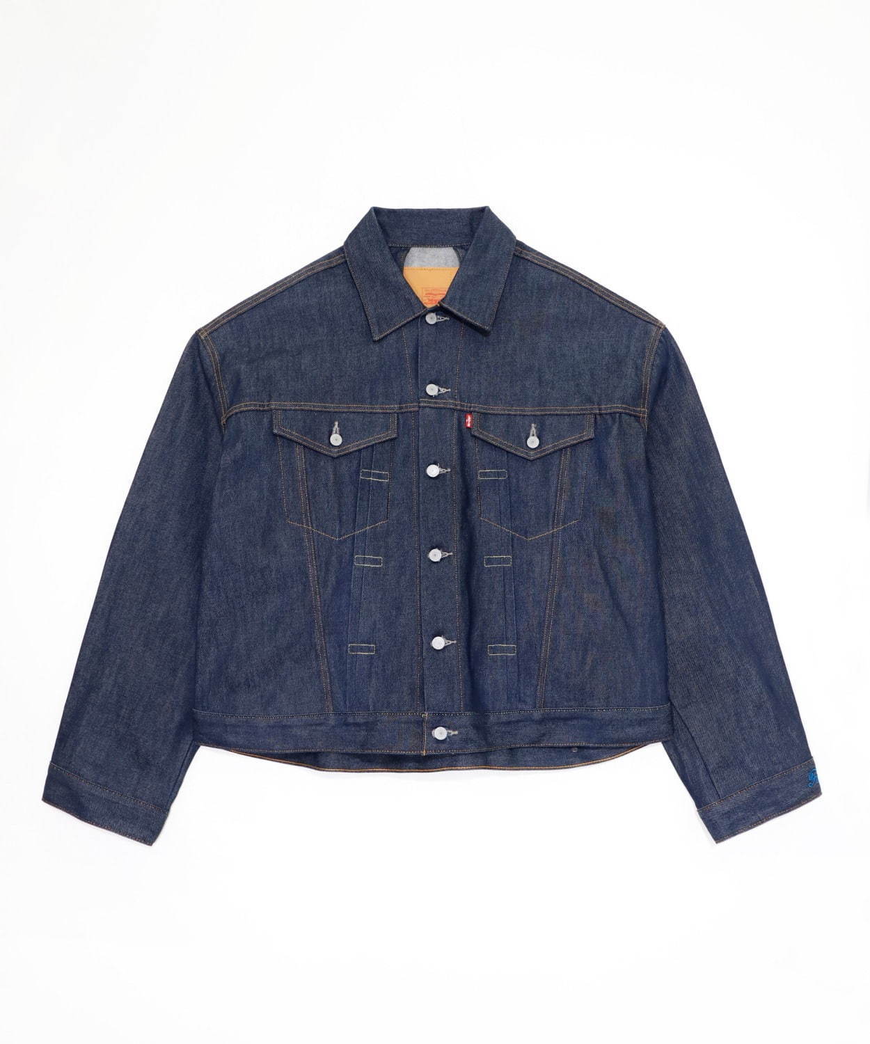 リーバイス×ファセッタズム、アシンメトリー＆捻りディテールの