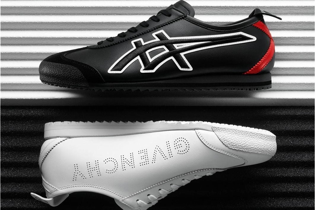 ジバンシィ×オニツカタイガーのスニーカー「メキシコ 66 GDX」ロゴと