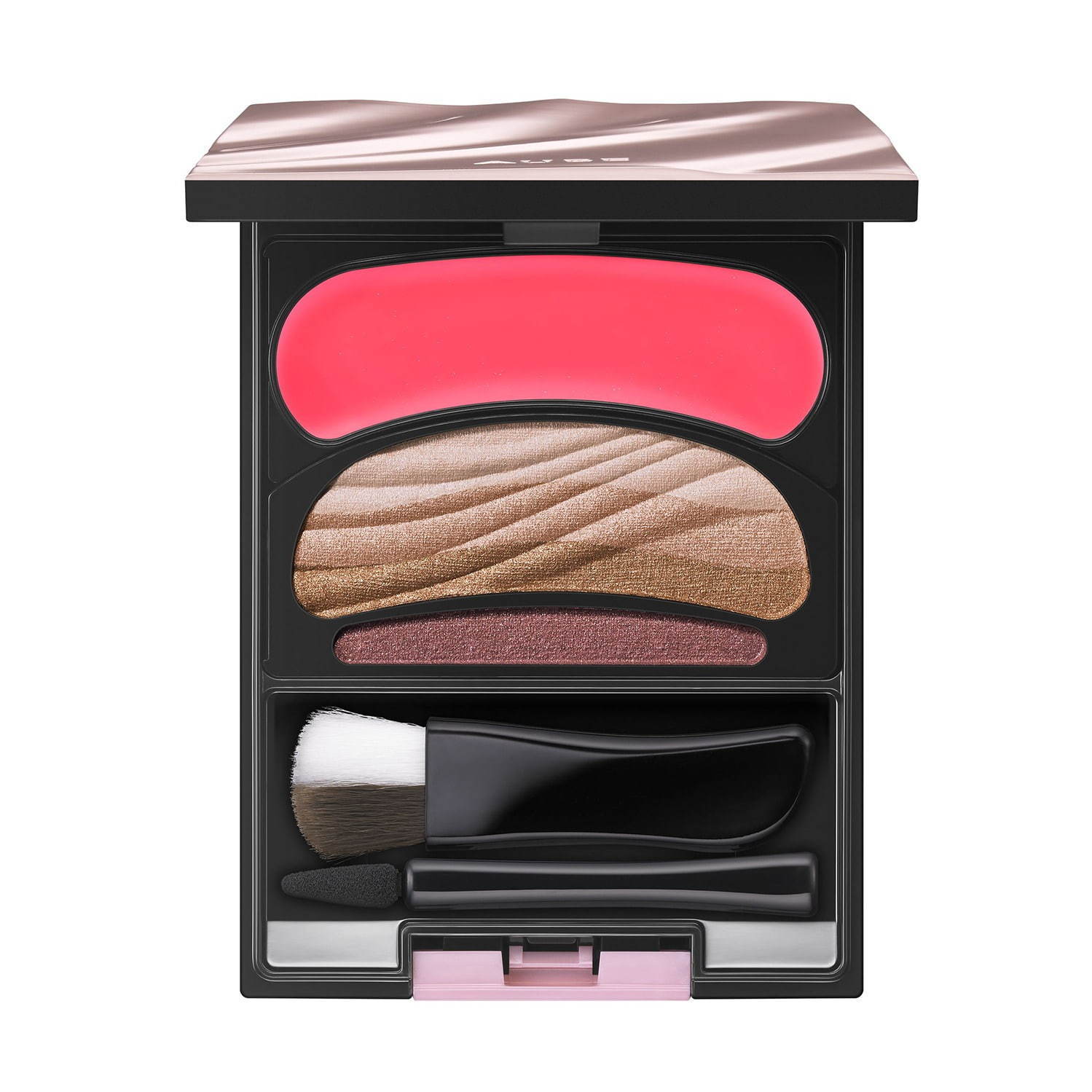 オーブから“ブラシでひと塗り”人気アイシャドウの夏色オレンジ＆レッド