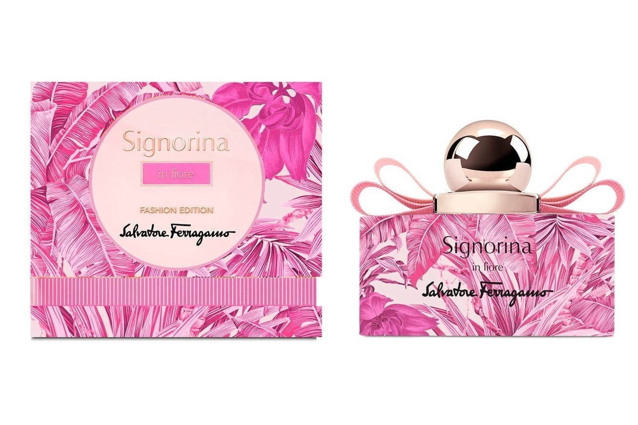 サルヴァトーレ フェラガモ、ナシシャーベット＆花の香水