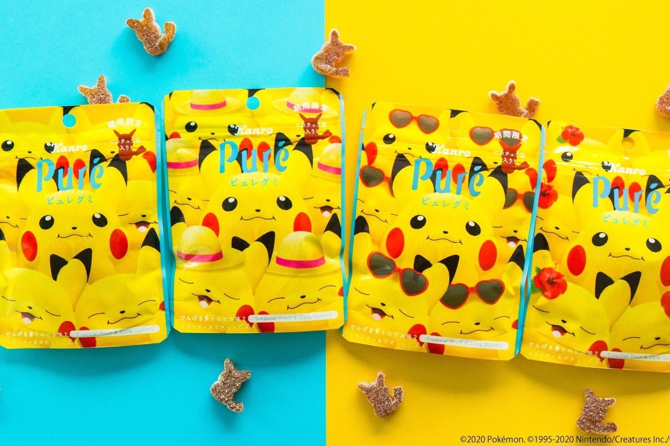 ピュレグミ×ピカチュウ第2弾、コーラの刺激をプラスした“でんげき