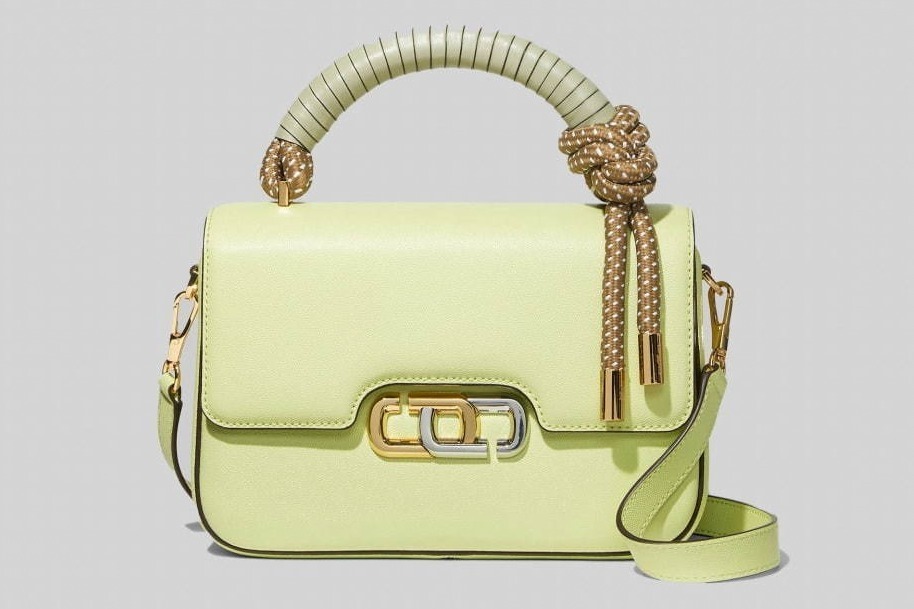 マーク ジェイコブス「THE J リンク」“春色”ショルダーバッグ、ライム