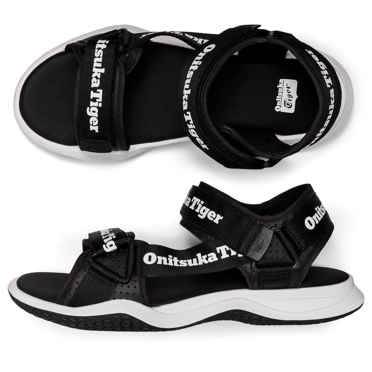 オニツカタイガー新作サンダル、厚底＆波型ソール搭載のストラップ