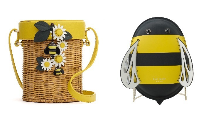 ケイト・スペード 2021年夏の新作バッグ - “蜂＆カエル”のかごバッグ