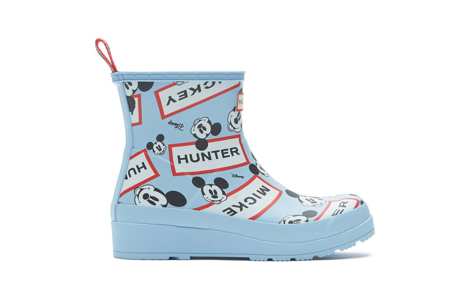ハンターから「ディズニー」ミッキーマウスのグラフィック入りレイン
