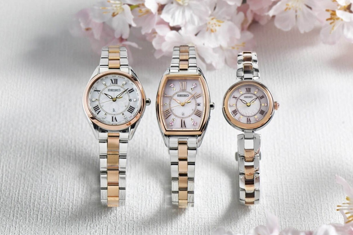 セイコー ルキア＆セイコーセレクションから桜の限定腕時計「2022