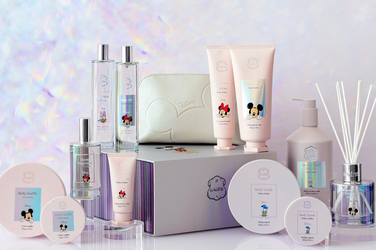 ラリン22年秋コスメ、ディズニー限定デザイン「バイオレットアンバー