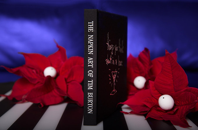 画集『ナプキンアート・オブ・ティム・バートン』発売 - 奇才ティム