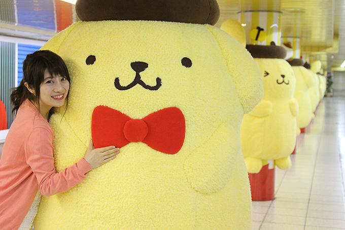 大特価‼️【新品・タグ付き】ポムポムプリン 駅長マスコット フェイス