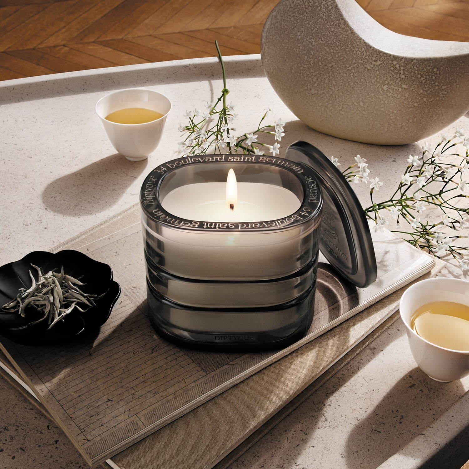 ディプティック“香りで世界を旅する”新キャンドル、「京都の禅庭」着想