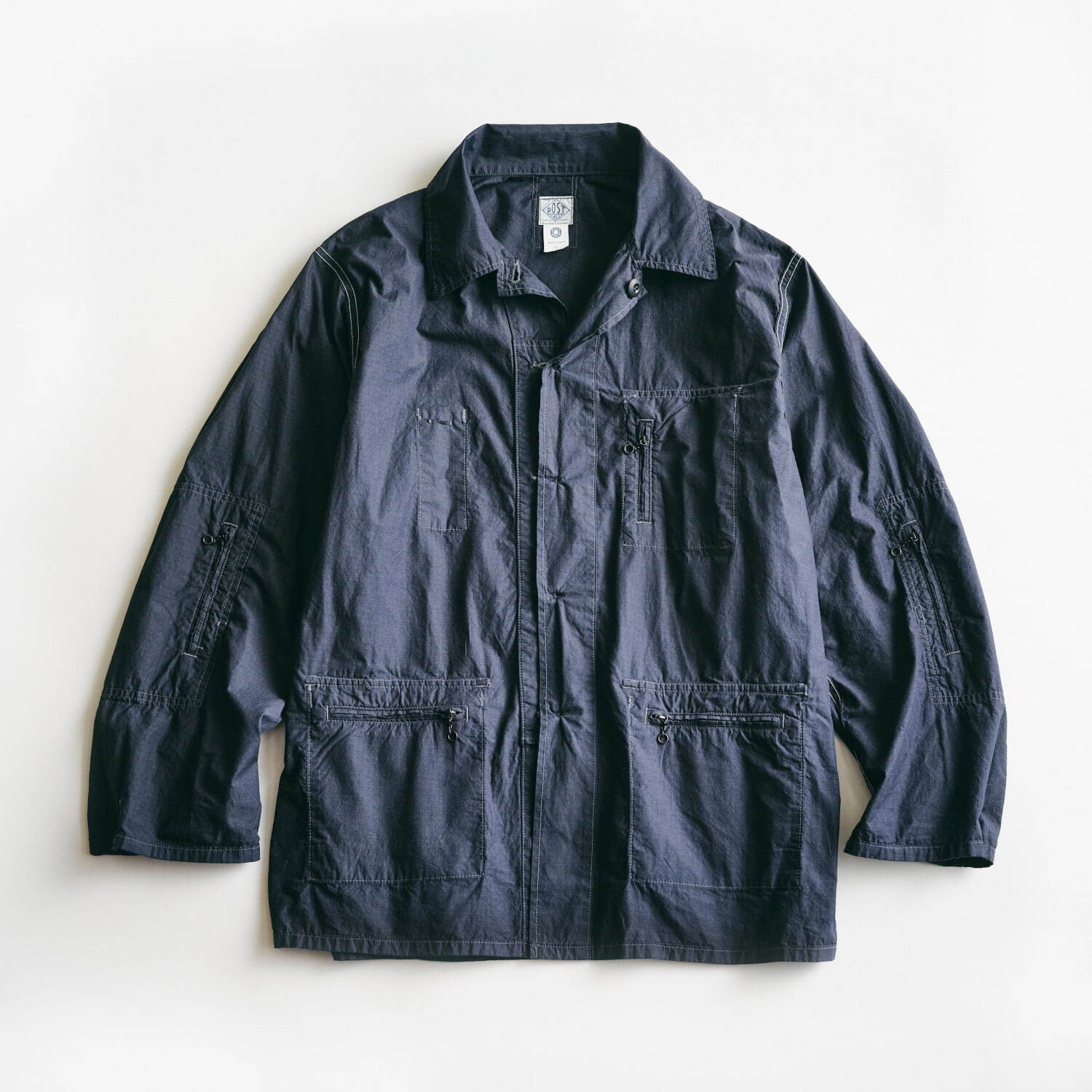 ポストオーバーオールズ×テンボックス、定番ミリタリージャケットを