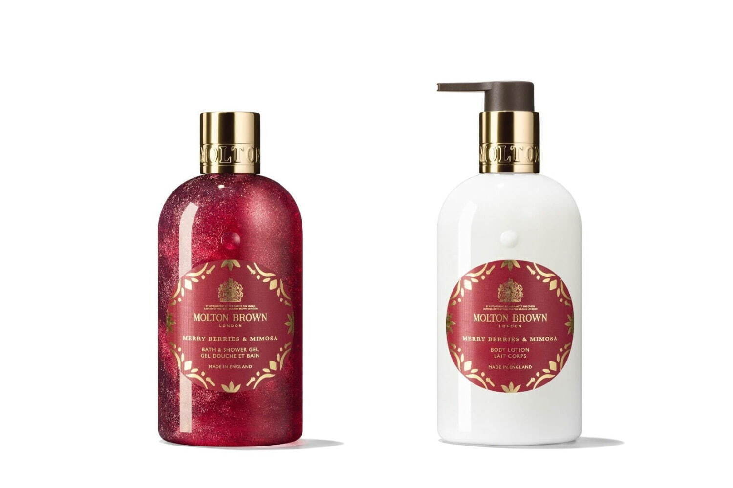 モルトンブラウン23年クリスマスコスメ、“柑橘×スパイス香る”ボディ