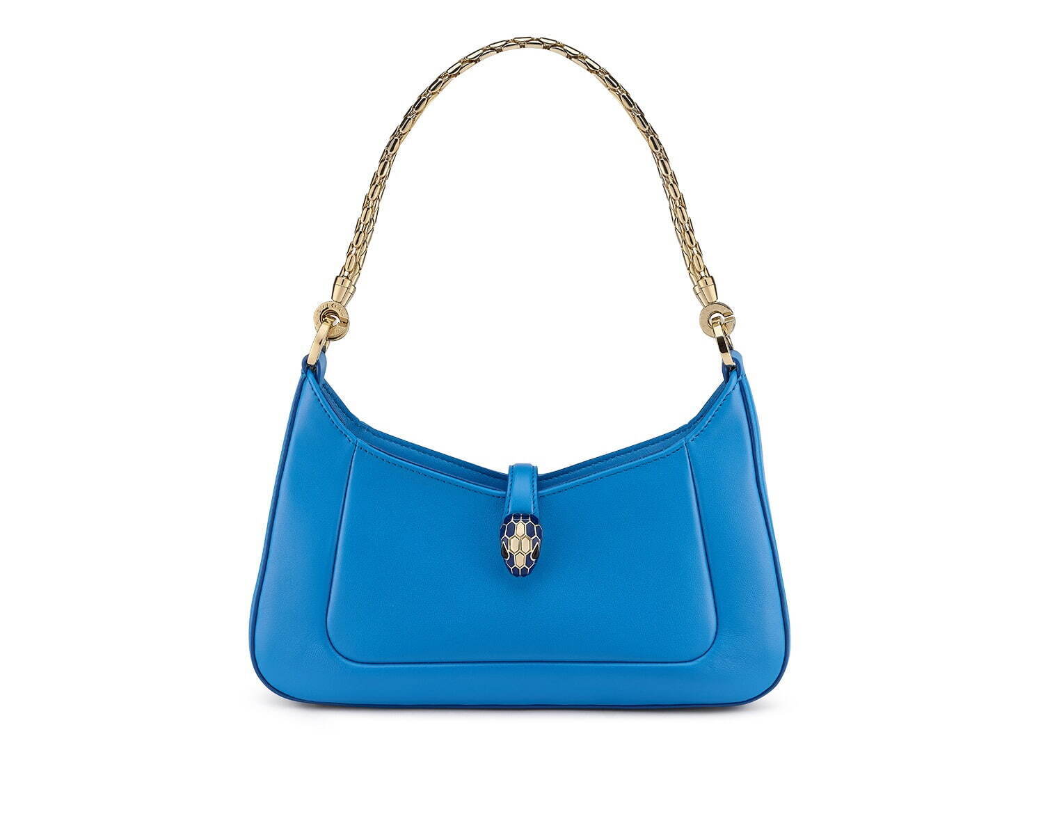 ブルガリ「セルペンティ」新作バッグ、鮮やかレザー×蛇モチーフや